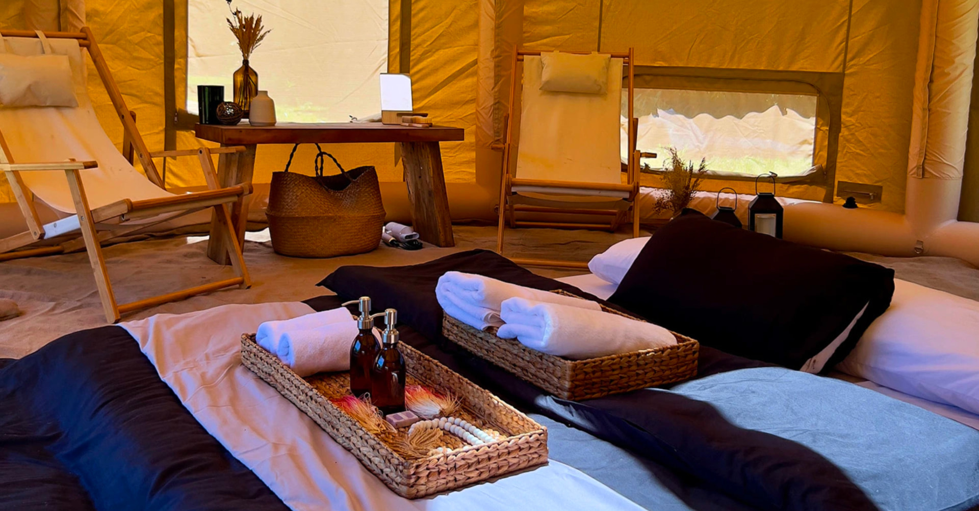 north by degree glamping interior