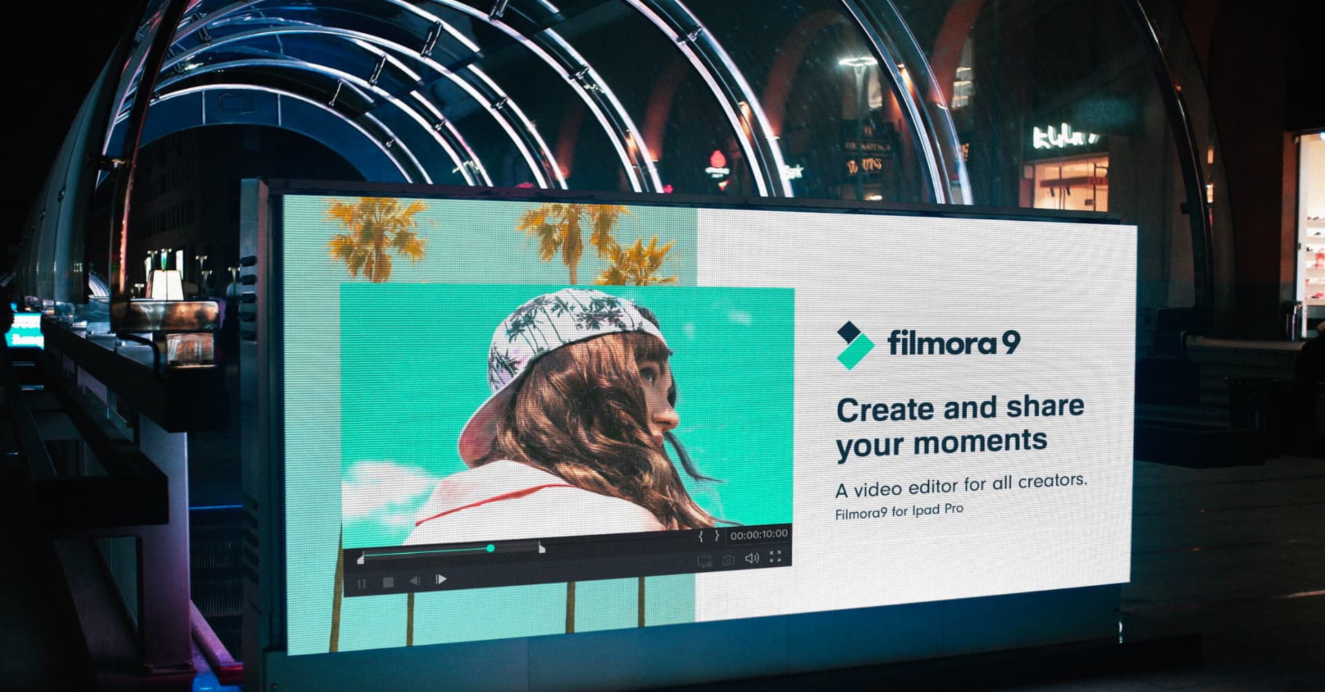 filmora 9 outdoor campaign