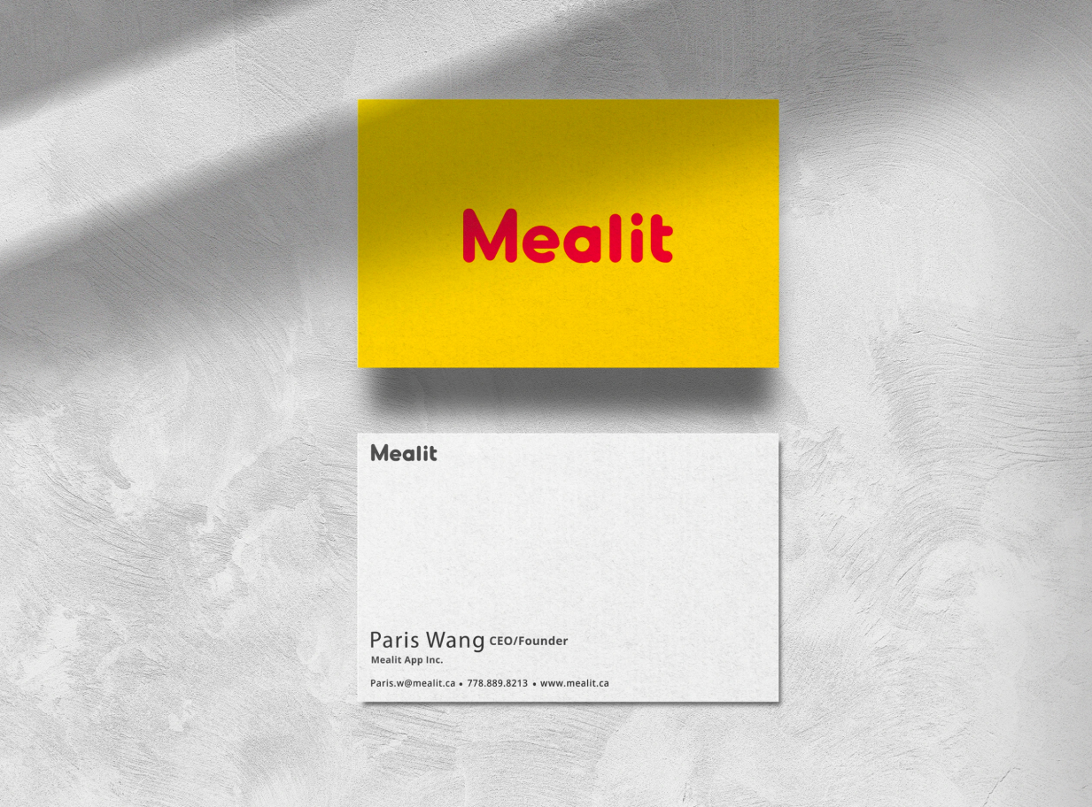 mealit business cards