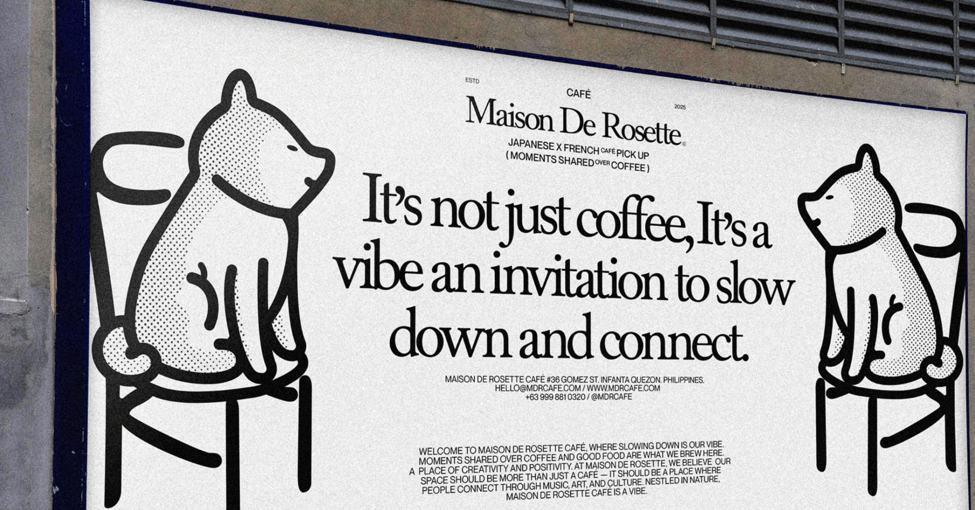 maison de rosette outdoor poster