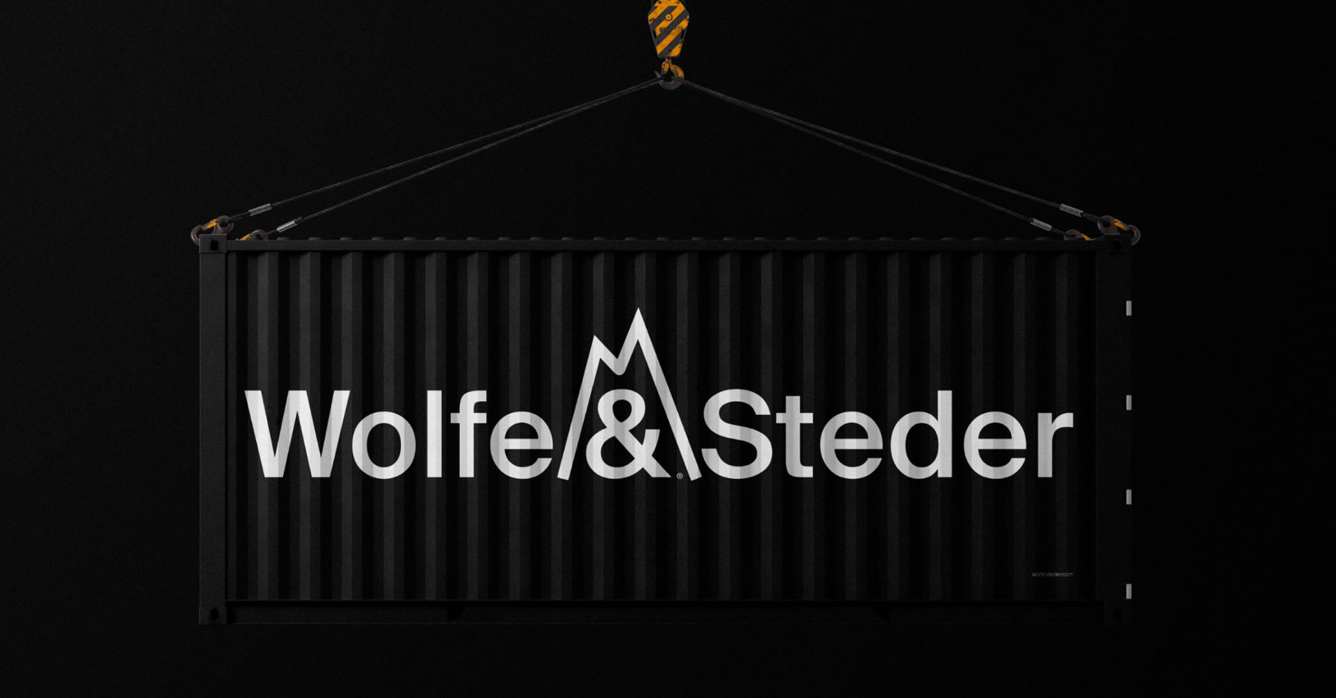 wolfe & steder container signage
